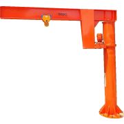Кран консольный JIB 2000 кг 3х3 м поворотный 360° с электроприводом