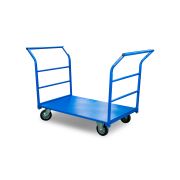 Тележка платформенная ТП-Д (700х1200) с двумя ручками (колеса 160)