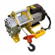Лебедка CD-300/600-A (KCD-300/600 kg, 220В) с канатом 60 м 24 м/мин (алюминиевый корпус)